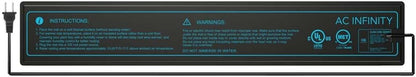 AC Infinity SUNCORE A1, Waterproof Seedling Heat Mat 3" x 20" MET & UL-Certified Heating Pad for Indoor Gardening, Hydroponics, Germination, Cloning