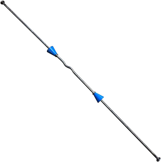8" Standard Snap Ties for Concrete Forms - 1" Plastic Cones, Integral Heads - 2:1 Safety Factor
