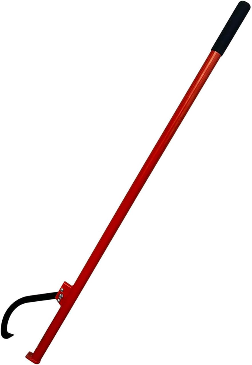 51" Felled Cant Hook Logging Tool - Cant Hook Log Roller Tool, max 19 Inch Opening Felling Log Roller Tool