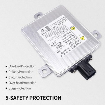 D2S D2R Xenon HID Ballast Control Module 35W OEM Replacement Headlight Unit Compatible with Acura Honda Mazda Mitsubishi W3T19371 W3T13072 33119-TA0-003