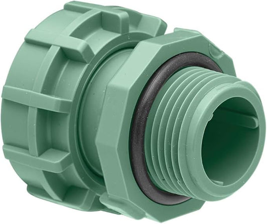 Orbit 3 Pack Valve Manifold System 1 Inch Male Pipe Thread Swivel Adapter with O-Ring - 57178