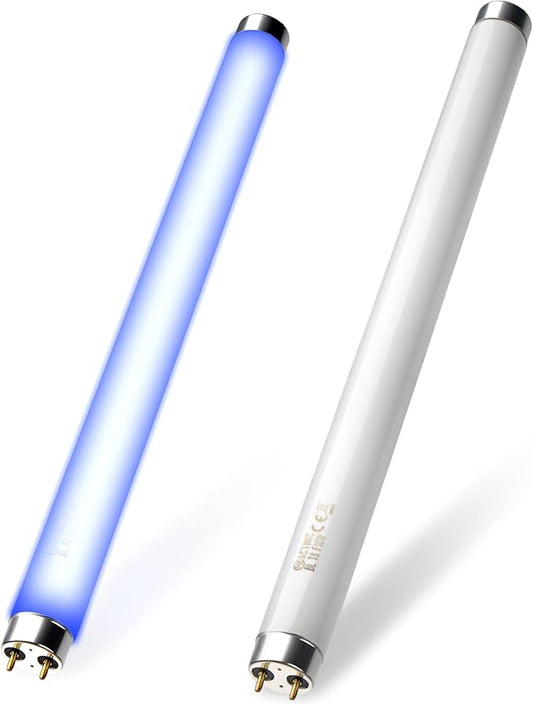 LiBa Bug Zapper Replacement UV Lamp Bulb - 10W Light Tubes, Compatible with 20W Indoor Electronic