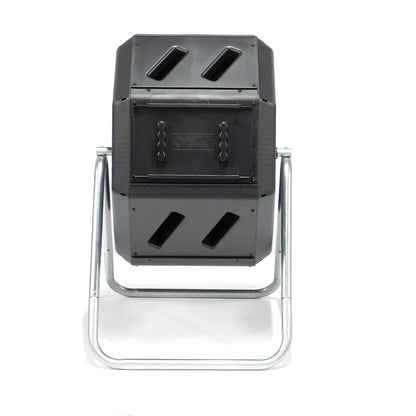 FCMP Outdoor IM2000 Tumbling Composter Canadian-Made, 100% Recycled Resin - Outdoor Rotating