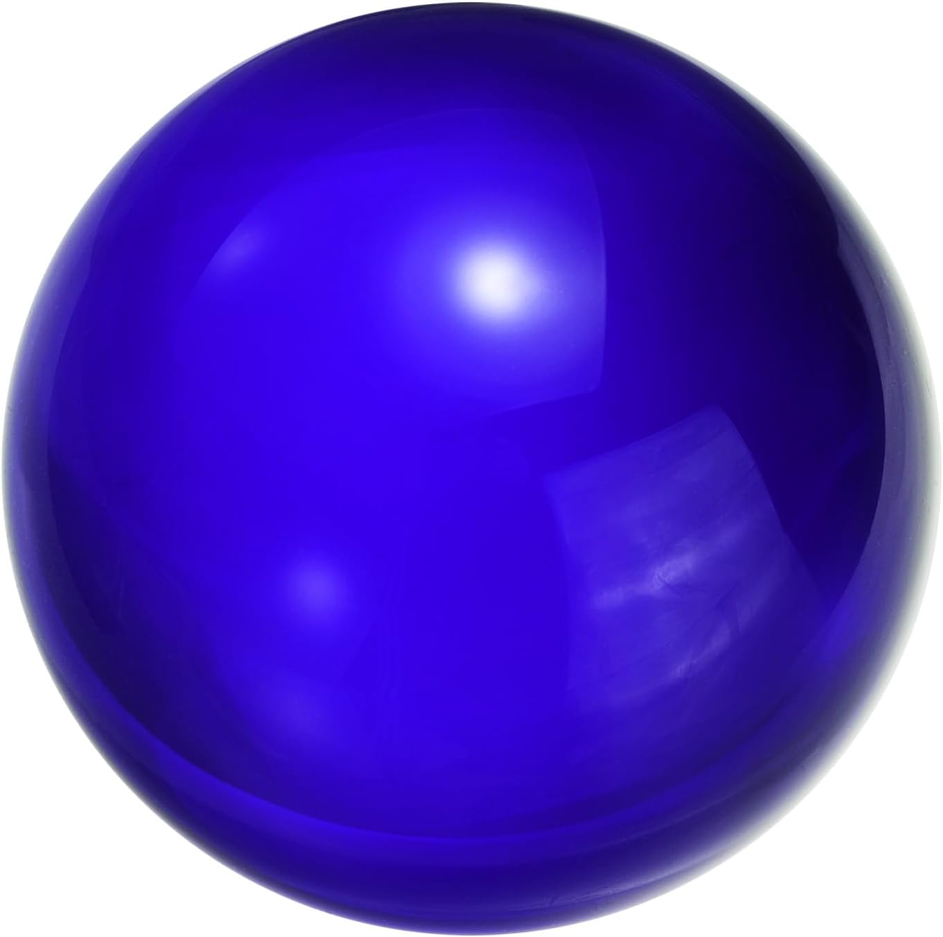 uxcell 50mm/2" Crystal Sphere Ball Glass Solid Decorative Sphere Crystal Ball Prop Ornament for Feng Shui Divination Fortune Telling Tabletop Fountain Decoration, Dark Blue