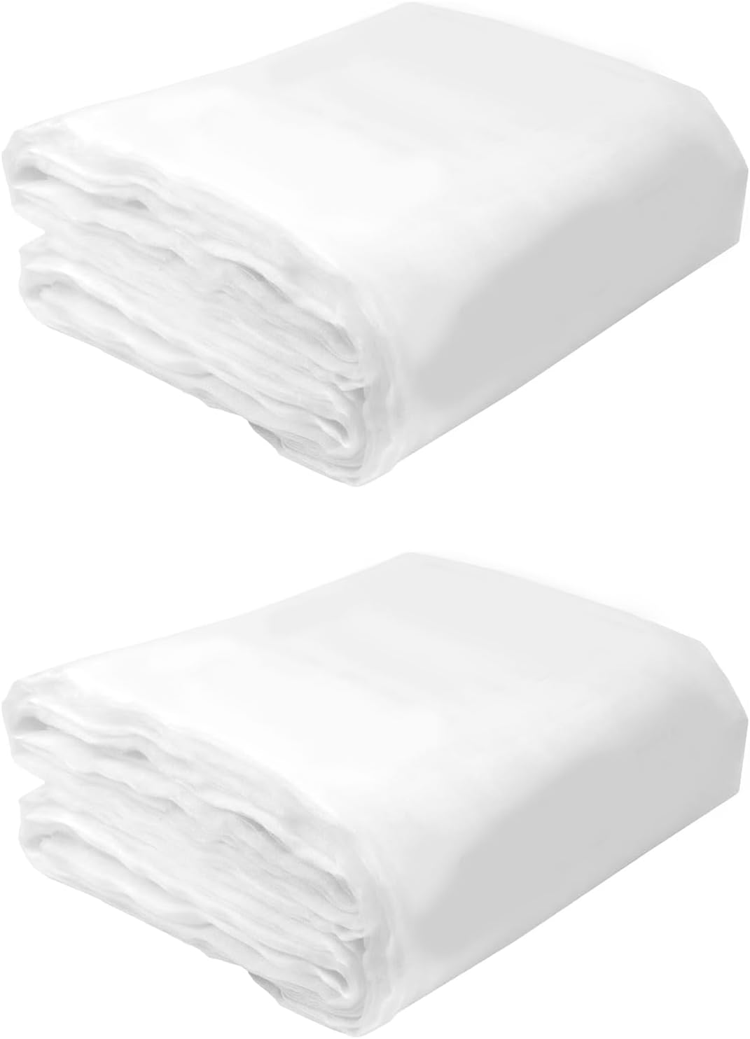 2 Pack Garden Netting, 8 x 19 FT Bird Netting Barrier Row Cover, Plants Covers Protection Ultra Fine Net for Fruits Flower Vegetables from Insect Pest Barrier Bug Eating