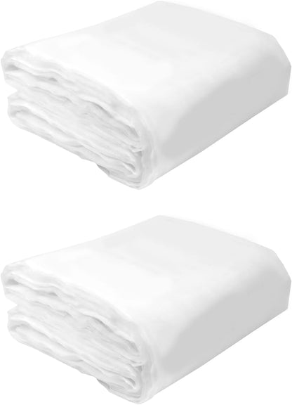 2 Pack Garden Netting, 8 x 19 FT Bird Netting Barrier Row Cover, Plants Covers Protection Ultra Fine Net for Fruits Flower Vegetables from Insect Pest Barrier Bug Eating