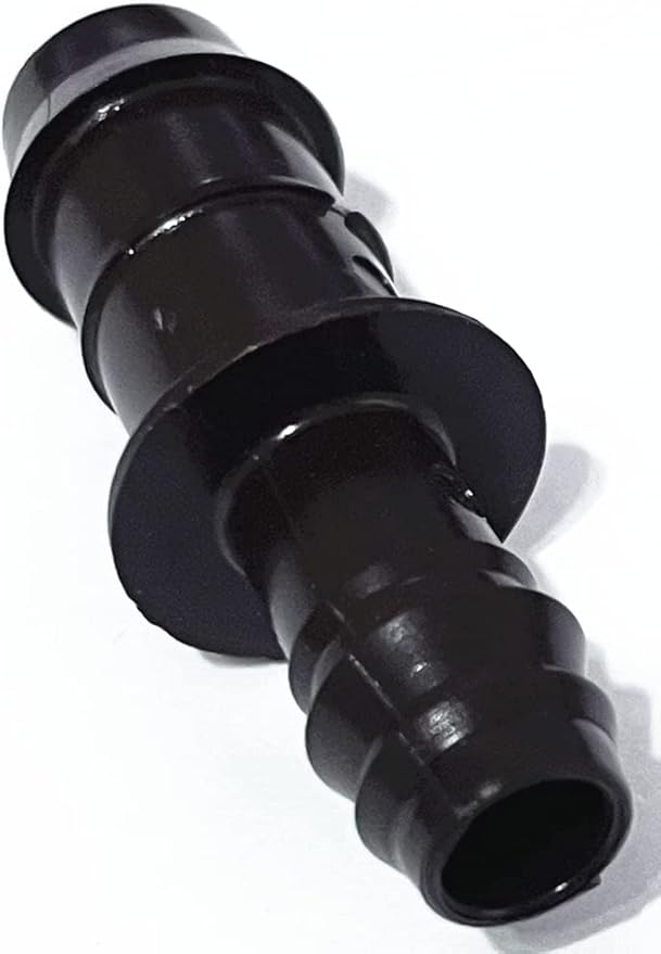 NETAFITM Drip Irrigation Barbed Fittings,3/8" 12MM Drip Tubing Coupler Elbow Tee Reducer (Reducer 17mm(1/2") X 12mm(3/8"), 1 Count)