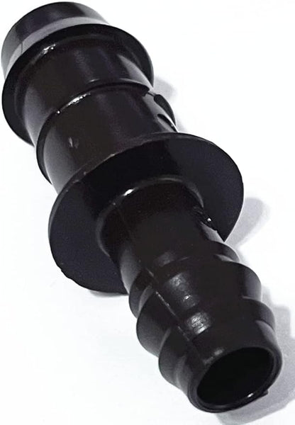 NETAFITM Drip Irrigation Barbed Fittings,3/8" 12MM Drip Tubing Coupler Elbow Tee Reducer (Reducer 17mm(1/2") X 12mm(3/8"), 1 Count)