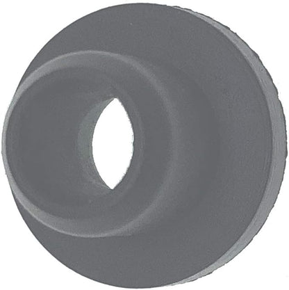 HORTIPOTS 1/4 Inch Rubber Grommet Pack of 25 Top Hat, 6 mm ID Small Tophat Grommet for OD 1/4 Inch Vinyl Rubber Tubing in Hydroponic and Irrigation Systems (Pack of 25)