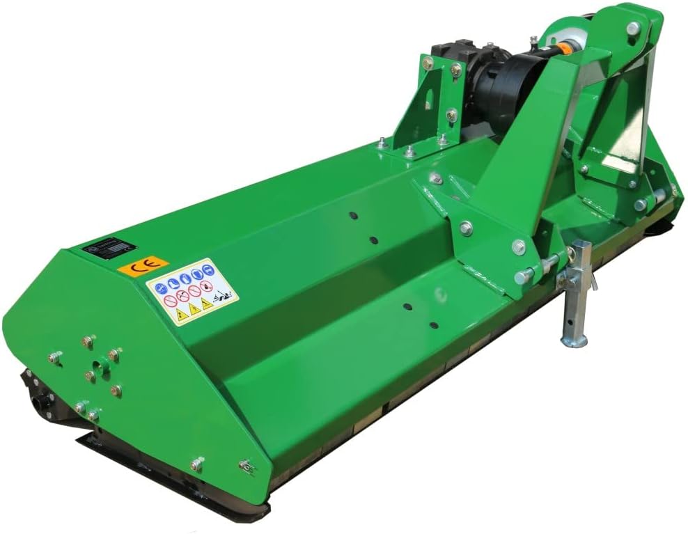 61" Tractor Heavy Duty Flail Mower 3 Point Mowing Attachment Farm Equipment