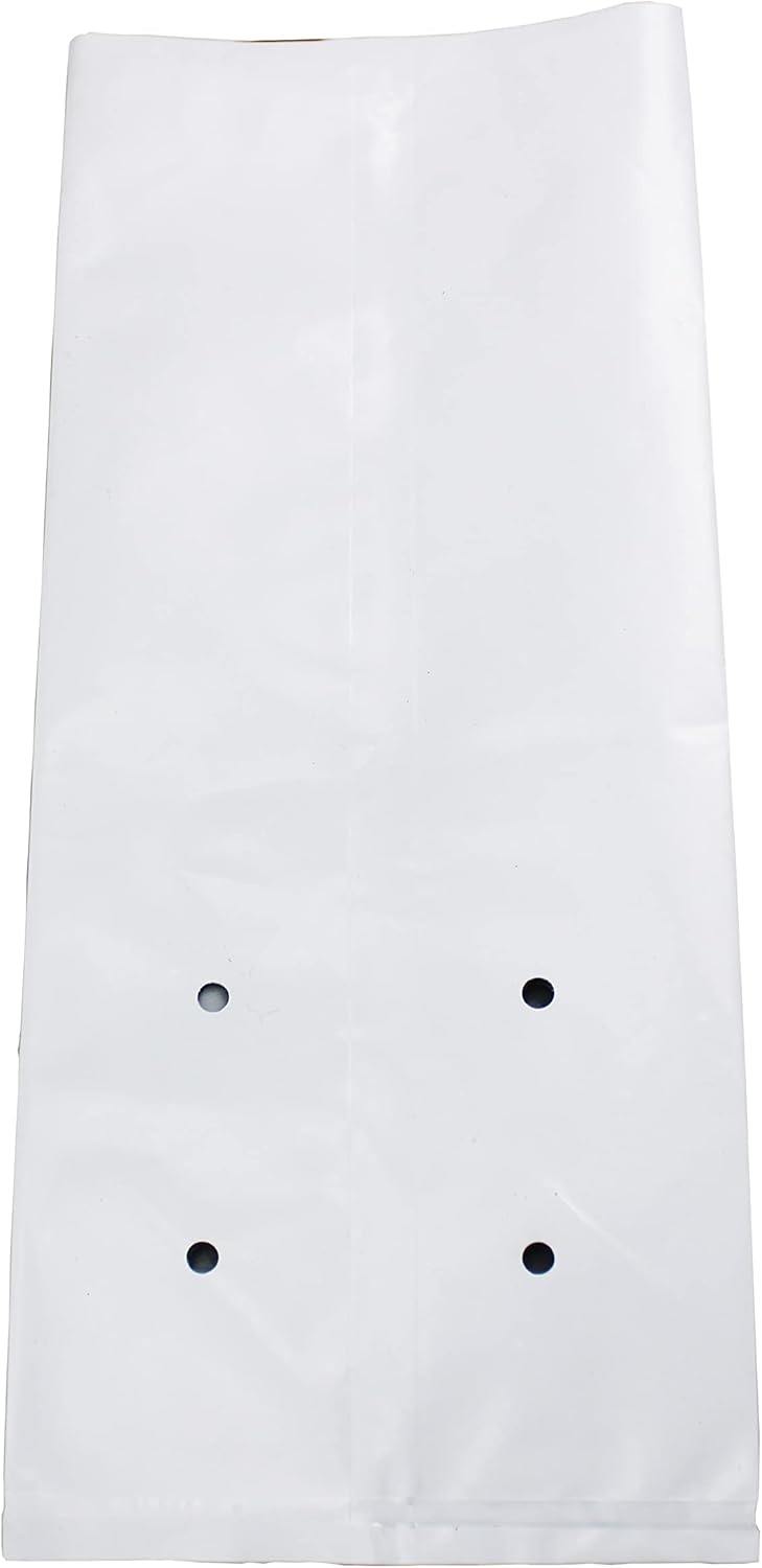 HFS(R Poly Grow Bag Planters Panda Film Black and White for Nursery Horticulture 3 Gallon - 50 PC (Pack of 2)