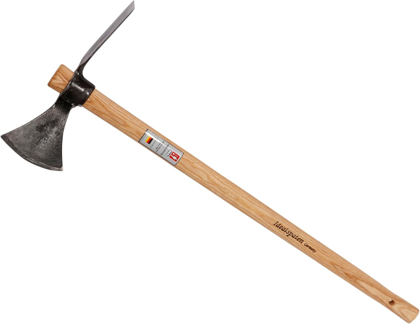 IDEALSPATEN - Made in Germany Since 1899 - Munich Mattock Professional Landscape Mattock for Cutting and Farming 6.75lb - 41.5lb (Munich)#IS420