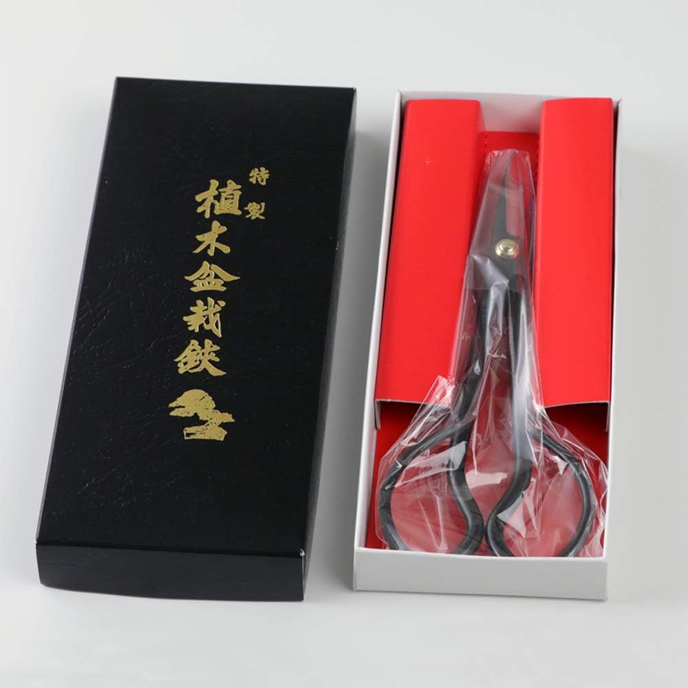Wazakura Satsuki Bonsai Scissors Made in Japan 7 inch (180 mm), Japanese Bonsai Garden Tools, Hasami Pruning Shears