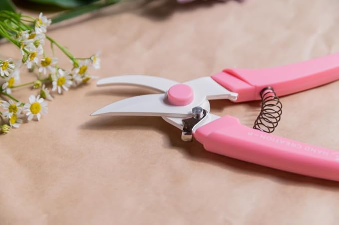 Pruning shears Made in JAPAN Garden Scissors Flower Shears SAKAGEN HAND CREATION P-180 (Moss Green)