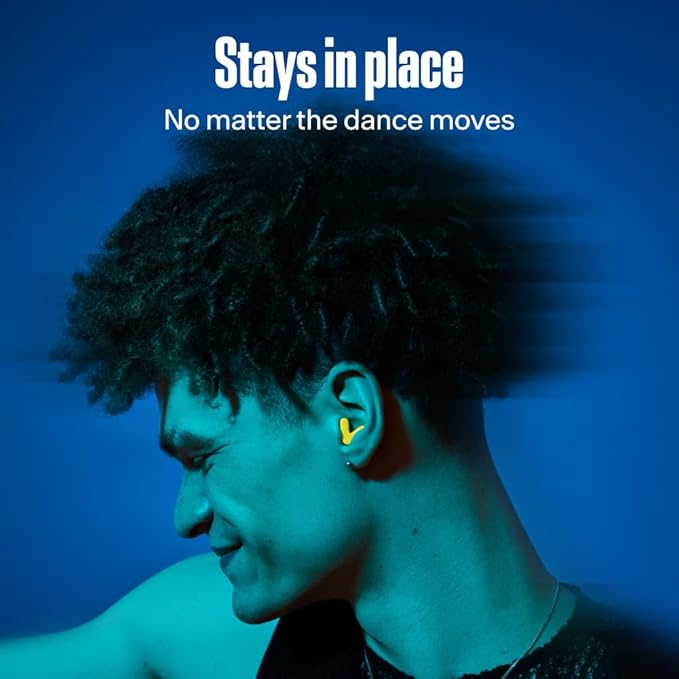 Alpine Tune Earplugs, Concert Ear Plugs for Noise Reduction, High Fidelity Music Quality, 19dB