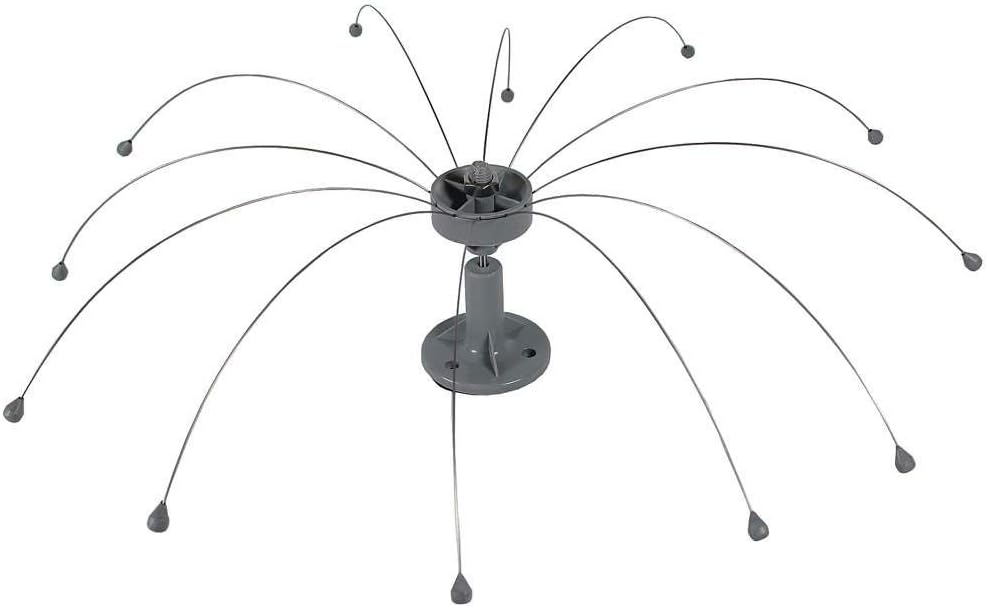 Bird Barrier Daddi Long Legs -2 Ft | Scare Birds Away with Innovative Bird Spider Design | Easy Installation on Roofs, Boats & HVAC Units | Durable Stainless Steel/Delrin
