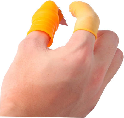 MERRYHAPY Thumb Vegetable Fruit Picker 4pcs Silicone Gardening Tool with Portable and Compact for Easy and Harvesting