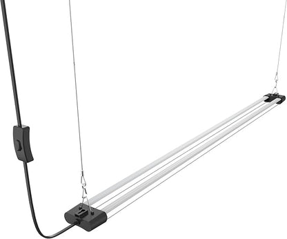 LED Grow Light Full Spectrum Light Linkable 5000K Daylight + 660nm Red Indoor Plant Lighting Fixture (4 FT)