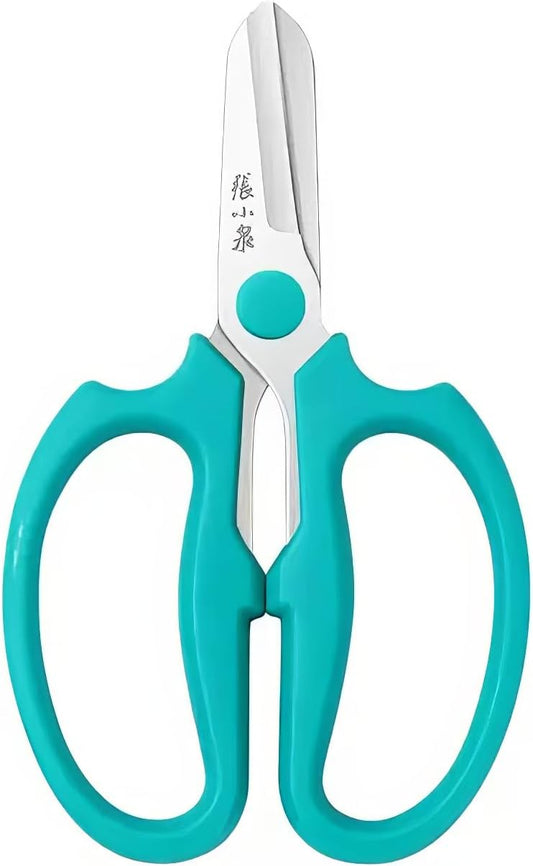 Pro Florist & Garden Shears - 3.38mm Heavy-Duty Rustproof Steel | Cuts Hydrangeas, Roses & Thick Stems | Ergo Wide-Grip Scissors for Fresh Flowers, Pruning, Ikebana