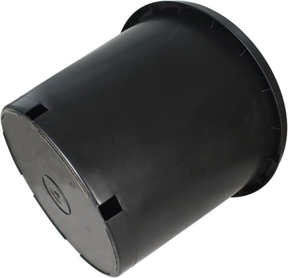 10-Pack 15 Gallon Round Premium Nursery Pot Plant Flower Seedling Container Garden Planter Pots for Indoor Outdoor Plants Flower Vegetables Black (15 Gallon)