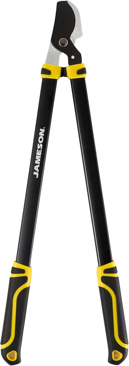 Jameson Heavy-Duty 29″ Bypass Lopper | 1-3/4″ Cutting Capacity | Non-Stick Blade | Aluminum Frame | Ergonomic Grips | Gardening & Landscaping Tool