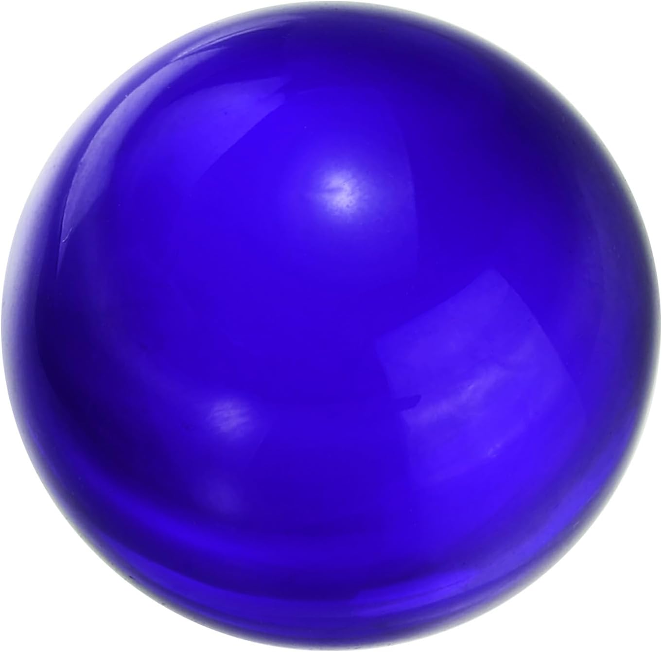 uxcell 25mm/1" Crystal Sphere Ball Glass Solid Decorative Sphere Crystal Ball Prop Ornament for Feng Shui Divination Fortune Telling Tabletop Fountain Decoration, Dark Blue