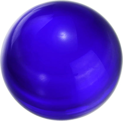 uxcell 25mm/1" Crystal Sphere Ball Glass Solid Decorative Sphere Crystal Ball Prop Ornament for Feng Shui Divination Fortune Telling Tabletop Fountain Decoration, Dark Blue
