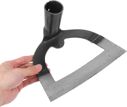 DOITOOL Stainless Steel Garden Hoe Tool Hollow Weeding Cultivator for Soil Loosening Planting and Tillage 8.38X5.51 Inches Durable Gardening Hand Tool