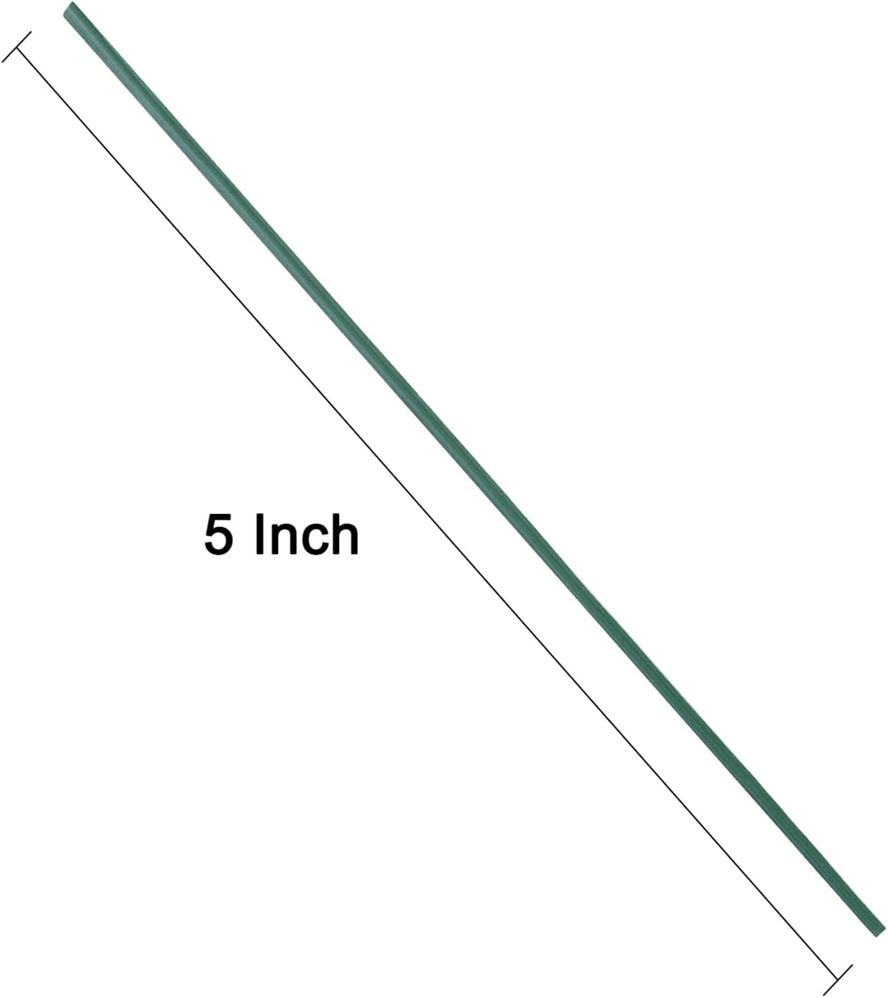 Tangyinrd 300 pcs 5 inch Blackish Green Plastic Twist Ties, Cable Ties, for Bags, Gardening Tools