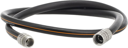 Giraffe Tools Leader Hose 5ft x 5/8", Custom Length, Heavy Duty, No Kink, Flexible, Rubber Garden Hose, Leakproof Water Hose with Male to Female Fittings, 600 Burst PSI