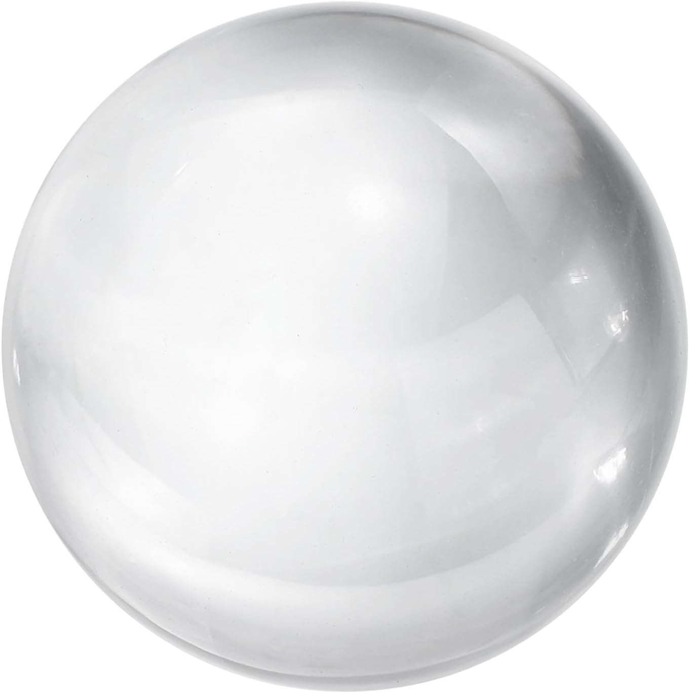 uxcell 30mm/1.2" Crystal Sphere Ball Glass Solid Decorative Sphere Crystal Ball Prop Ornament for Feng Shui Divination Fortune Telling Tabletop Fountain Decoration, Clear