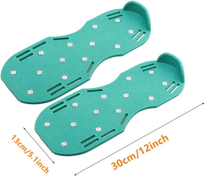 Lawn Aerator Shoes, Spike Shoes Lawn Aerator Tool Aeration Shoes for Epoxy Floor, Lawn Yard Patio Lawn Garden Yard