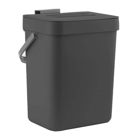 LALASTAR Mini Countertop Trash Can, Compact Waste Basket Garbage Can, Small Trash Bin with Lid for