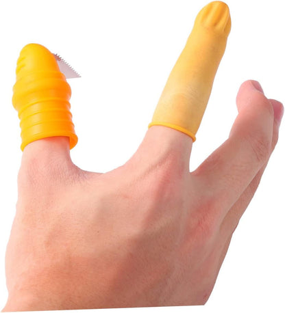 MERRYHAPY Thumb Vegetable Fruit Picker 4pcs Silicone Gardening Tool with Portable and Compact for Easy and Harvesting