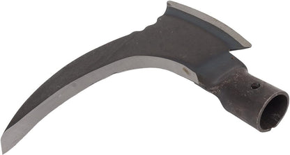 Luqeeg Weeding Sickle, High Manganese Steel Double Sickle Gardening Multipurpose Manual Agricultural Weeding Tools for Gardening Tools (Single Cutter Head)