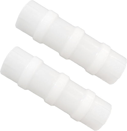 FDXGYH 20 Pcs Greenhouse Film Clamps ABS Snap ClampTube Clip Garden Buildings Tube Clip for 1/2" PVC Pipe（White）