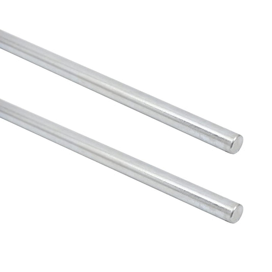 AR-PRO (2-Pack) 5/8” x 36” Zinc Plated Steel Rods Designed for Use as an Axle Shaft on Hand Trucks