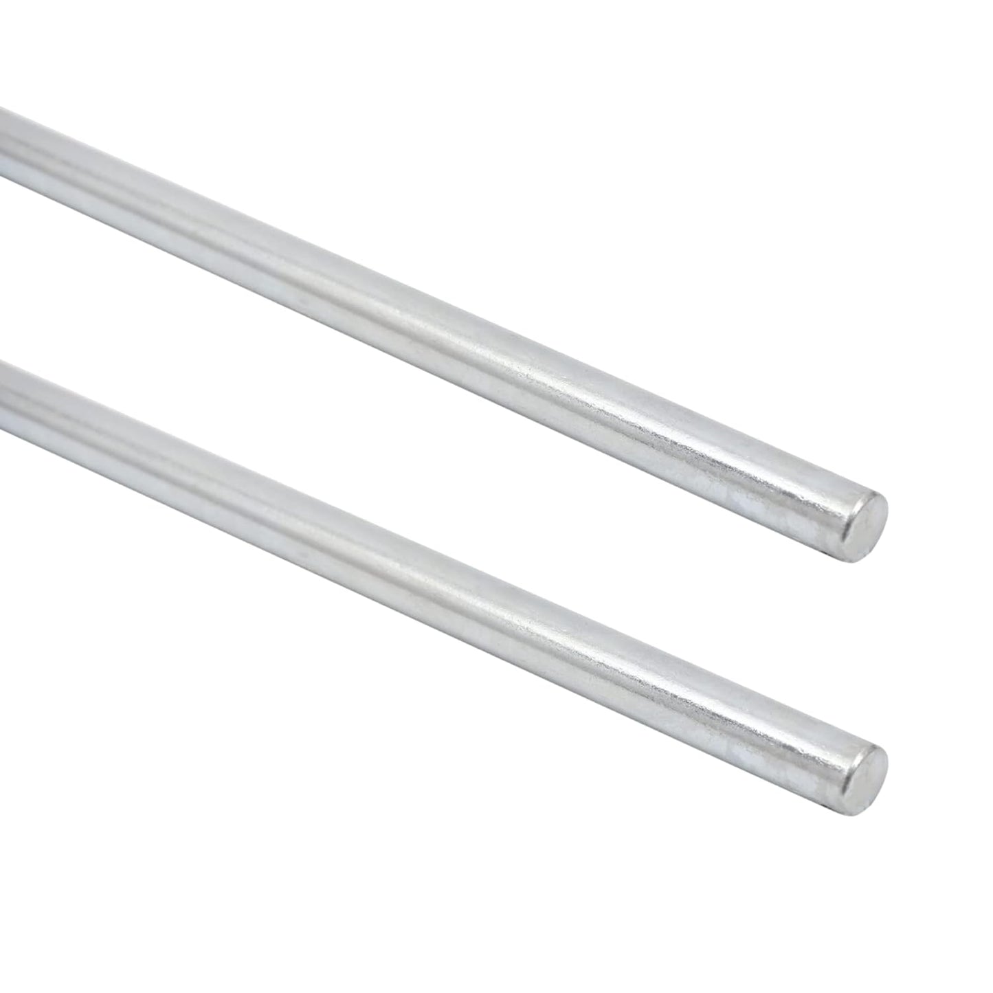 AR-PRO (2-Pack) 3/4” x 36” Zinc Plated Steel Rods Designed for Use as an Axle Shaft on Hand Trucks Dollies Wagons 4005BC Wheelbarrows