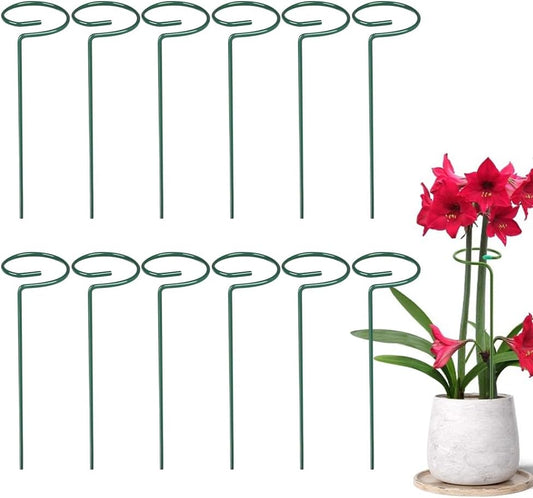 4/8/12 Pack Plant Stakes, 16/24/36 Inch Plant Support Stakes, 2025 New Plant Sticks Support, Flower