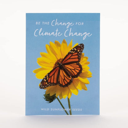 25 Earth Day Wild Sunflower Seed Packets