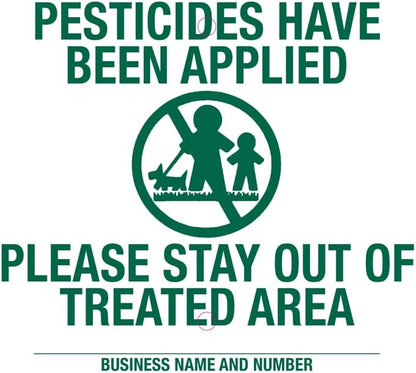 Lawn Treatment Application Stakes & Kentucky Signs (Premium Style Stakes / 500 pc. Pack)