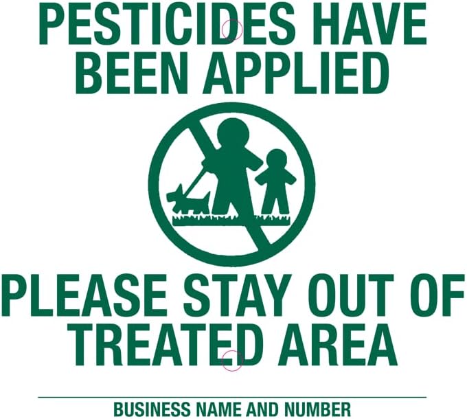 Lawn Treatment Application Stakes & Kentucky Signs (Economy Style Stake / 1,000 pc. Pack)