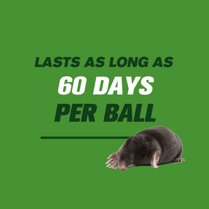 Mole Repellent Outdoor,Vole Repellent for Lawn,Yard,Pet and People Safe Gopher Repellant,Natural Ingredients Groundhog Repellent,Convenient to apply-8P