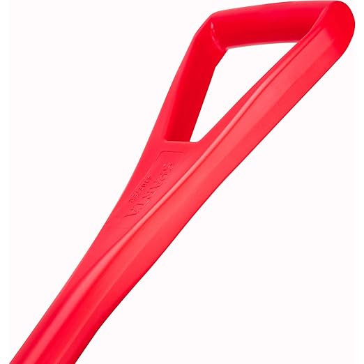 SPARTA 41077EC05 Plastic Sanitary Shovel, Food Safe Plastic Shovel For Commerical Kitchens, 14 Inches, Red, (Pack of 3)