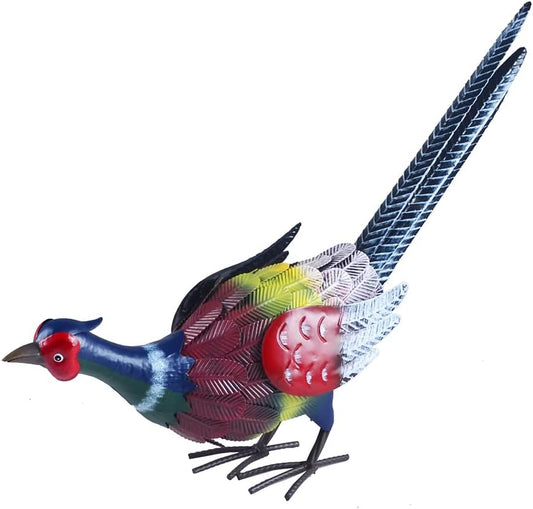 Rooster Statue Chicken Sculpture Garden Decoration Metal Yard Art for Yard Outdoor Decoration