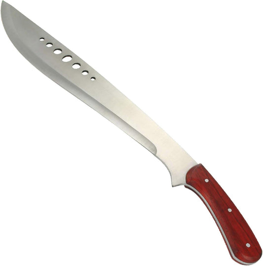 Armory Replicas - Book of Eli Stainless Steel Machete Knife - Premium-Quality, Authentic Kukri Design, and Rust-Resistant - 15-inch Blade with Nylon Sheath