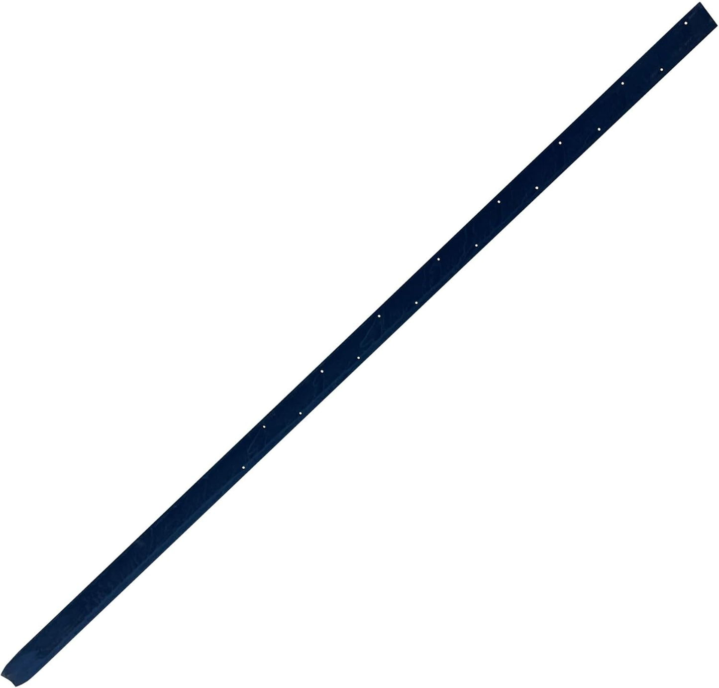 Sandbaggy Flat Steel Stakes for Concrete Forms with Nail Holes - 1.5" Wide - Painted - Removable, Reusable, V Point End - Construction Grade Stakes (100, 48 inch)