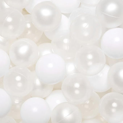 TRENDPLAY Plastic Balls for Ball Pits 2.2 Inch, Pack of 50 100 200 500 Hollow Balls, Perfect for