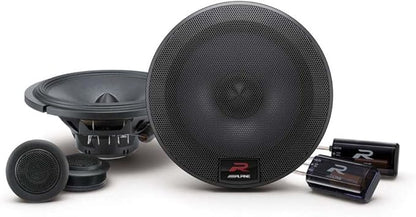 Alpine R-S65C.2 6.5 Inch Component 2-Way Speakers (Pair)