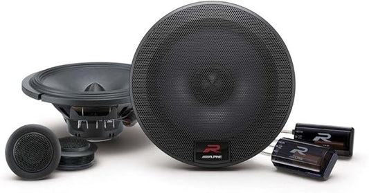 Alpine R-S65C.2 6.5 Inch Component 2-Way Speakers (Pair)